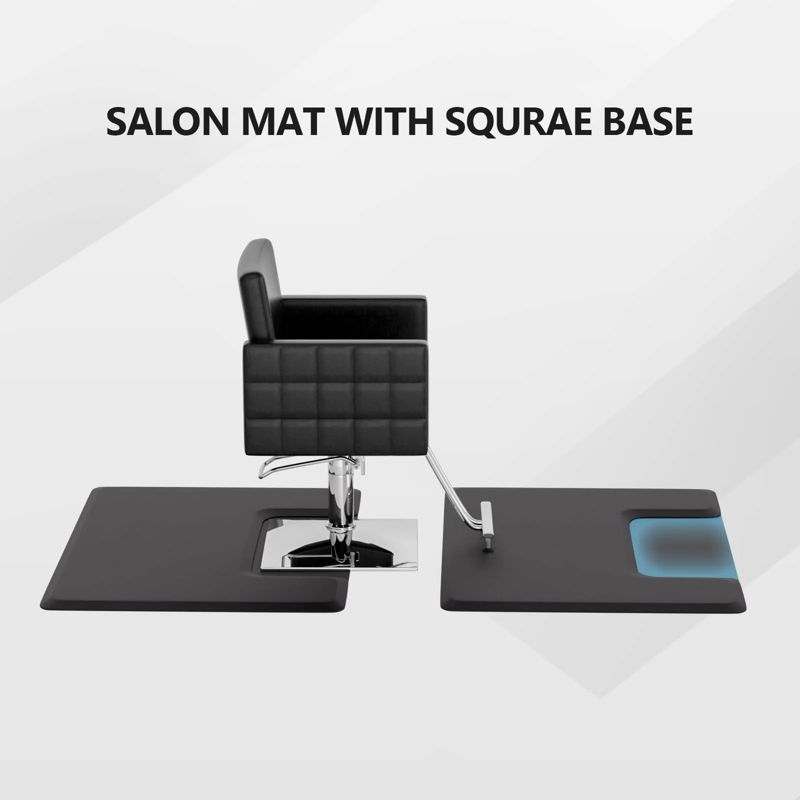 OmySalon Rectangle Anti Fatigue Mat Salon Barber Mat for Square Base Styling Chair 1/2in 3/4in Thick - Image 11