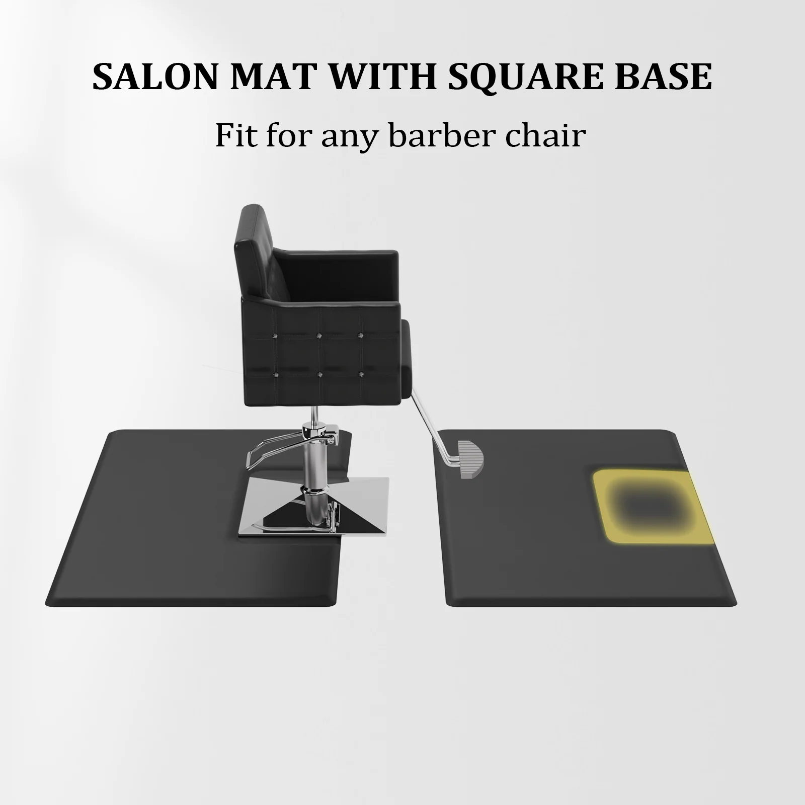 OmySalon Rectangle Anti Fatigue Mat Salon Barber Mat for Square Base Styling Chair 1/2in 3/4in Thick - Image 29