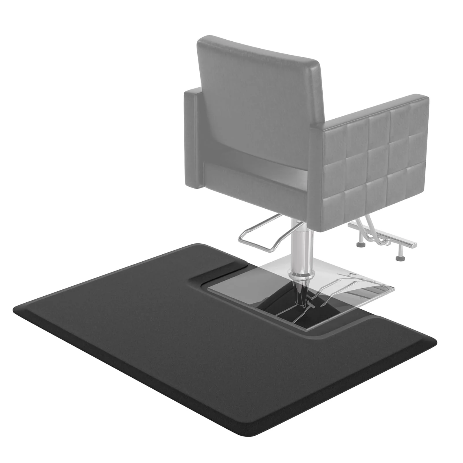 OmySalon Rectangle Anti Fatigue Mat Salon Barber Mat for Square Base Styling Chair 1/2in 3/4in Thick - Image 8