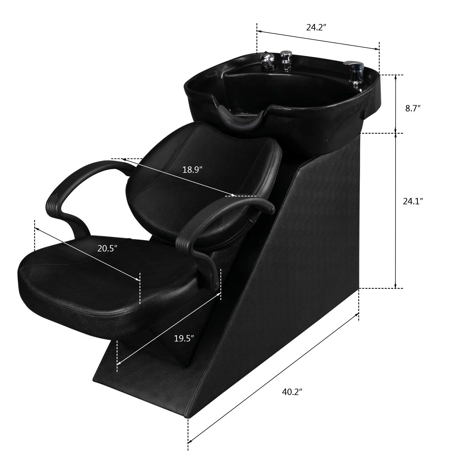 OmySalon 1 Operator Basic Barber Package Black - Image 4