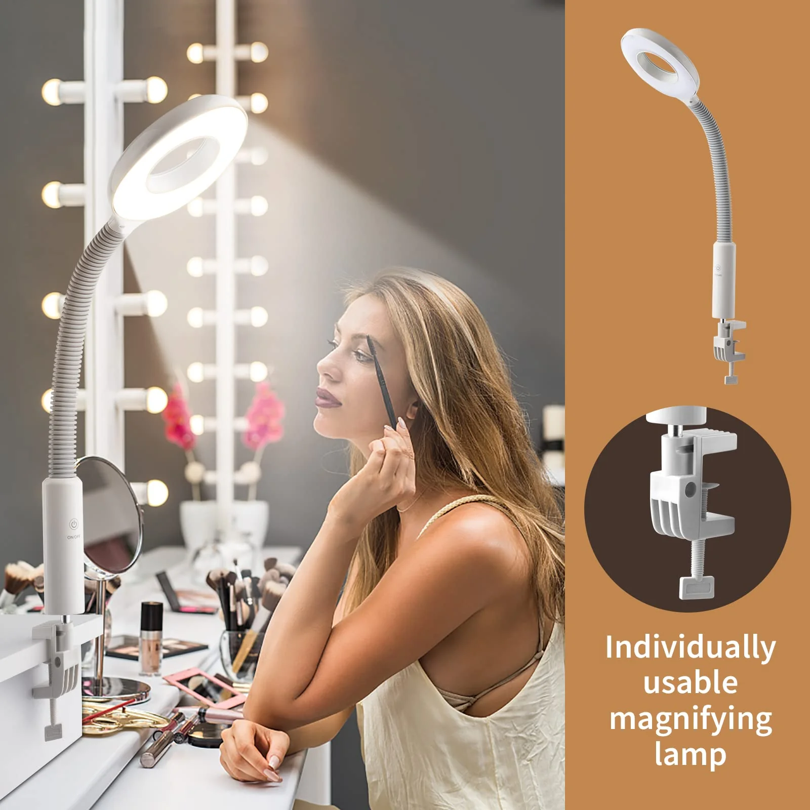 OmySalon 2 in 1 Facial Steamer with 3X Magnifying Lamp - Image 6