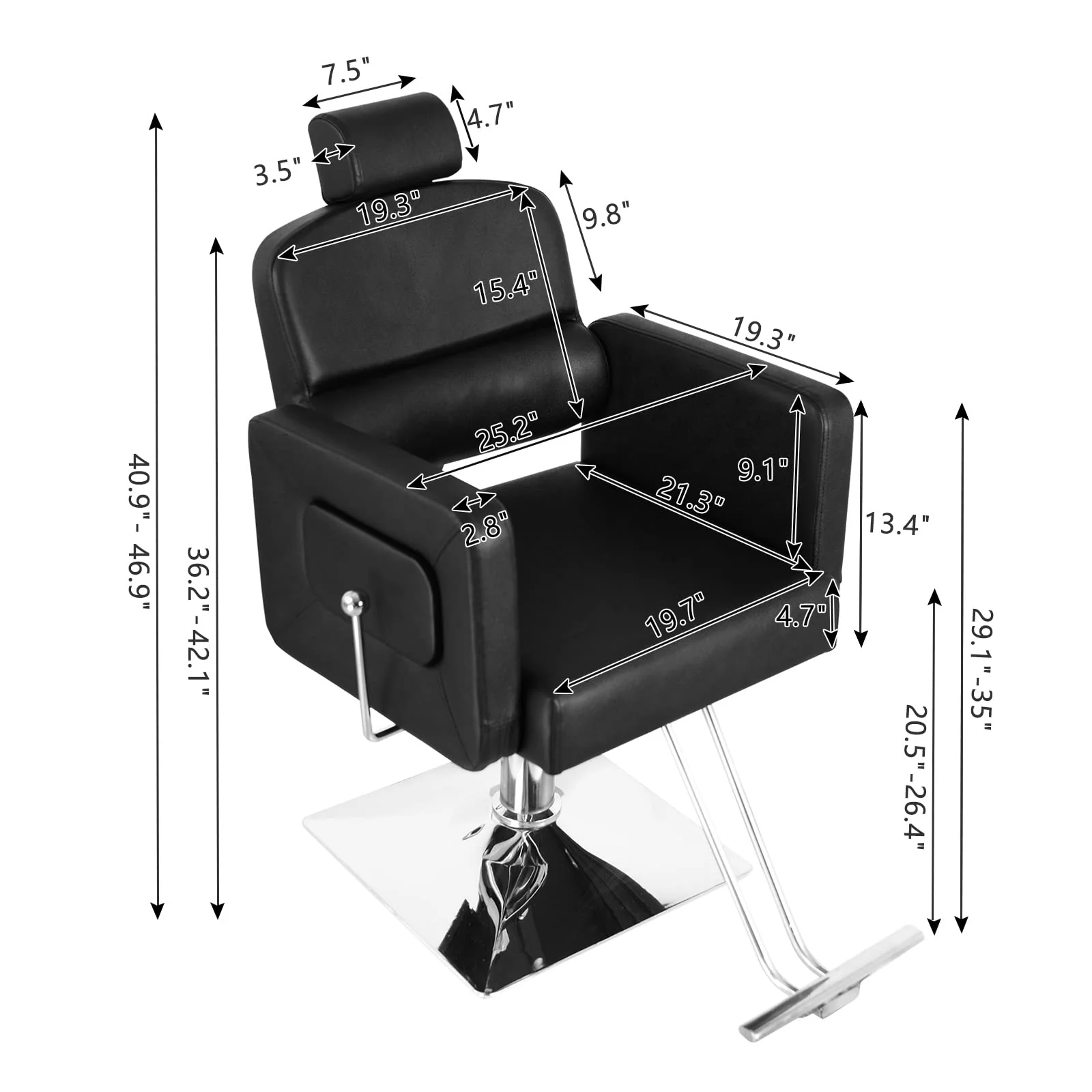 OmySalon 2 Operator Classic Mobile Salon Package Black - Image 5