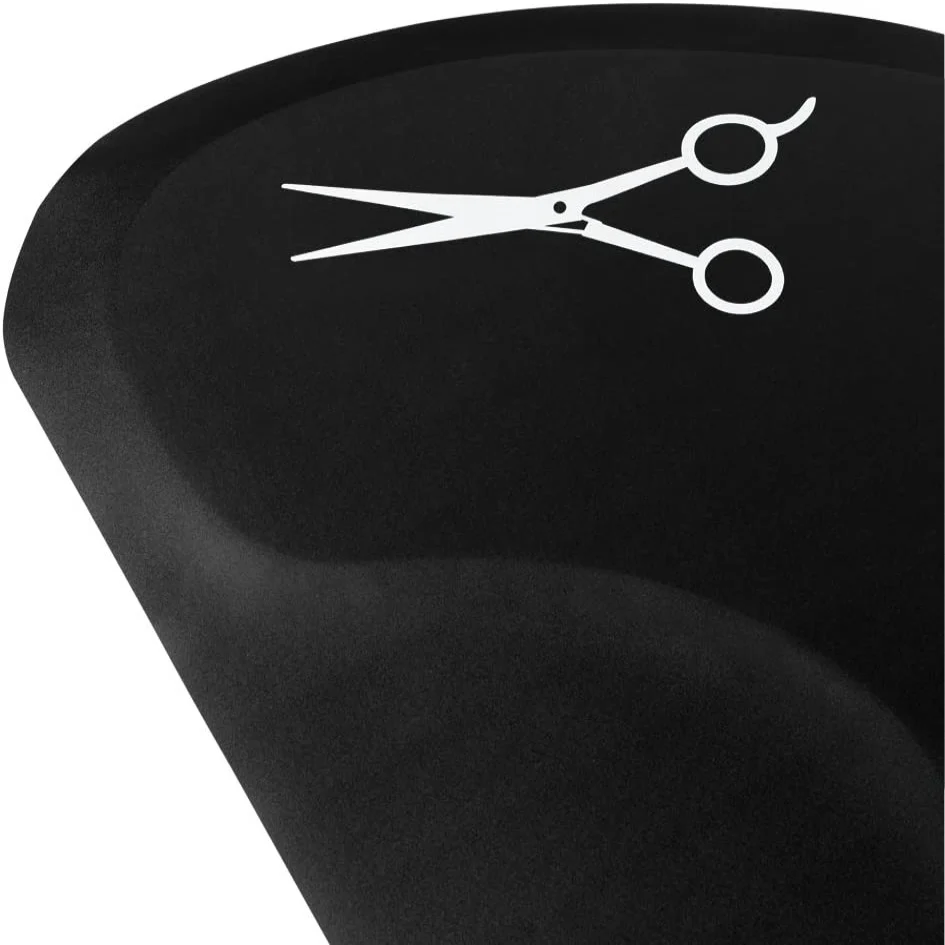 OmySalon 3' x 5' Anti Fatigue Mat Circular Salon Mat for Round Base Salon Chair 1/2'' Thick - 2 Pack - Image 7