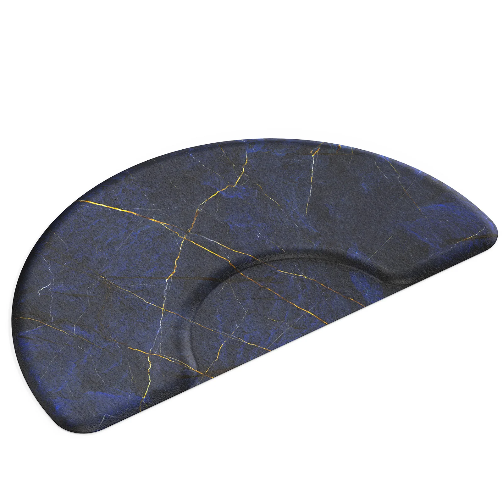 OmySalon 3'x5' Semi Circle Salon Anti Fatigue Mat with Round Cutout 5/8" Thick - Image 18