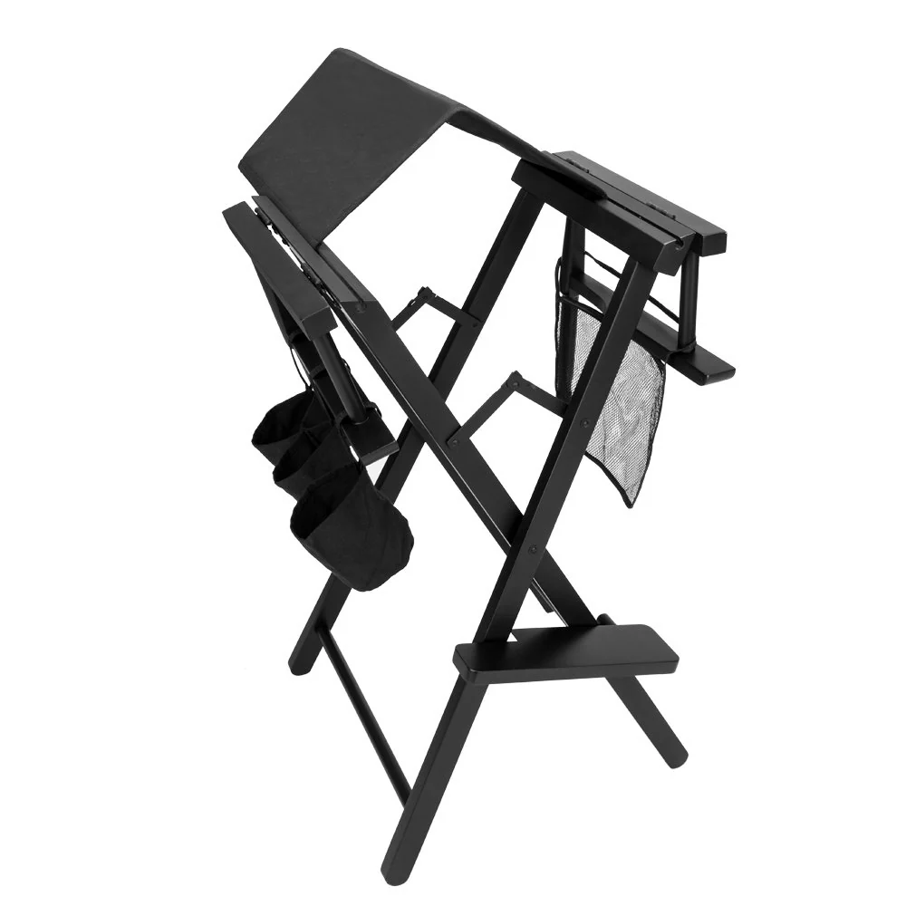 Omysalon 31in Director Chair Folding Artist Makeup Chair - Image 7