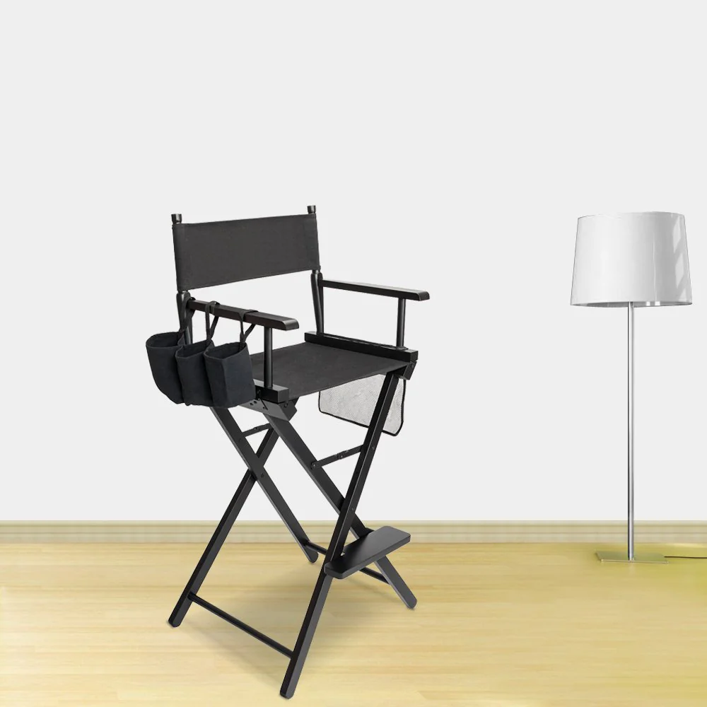 Omysalon 31in Director Chair Folding Artist Makeup Chair - Image 9