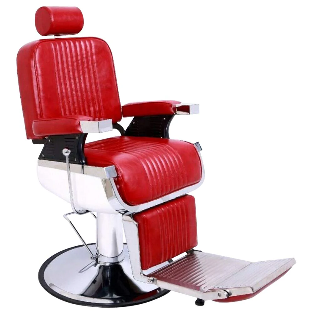 OmySalon PH773 Professional Heavy Duty Hydraulic Reclining Barber Chair - Image 13