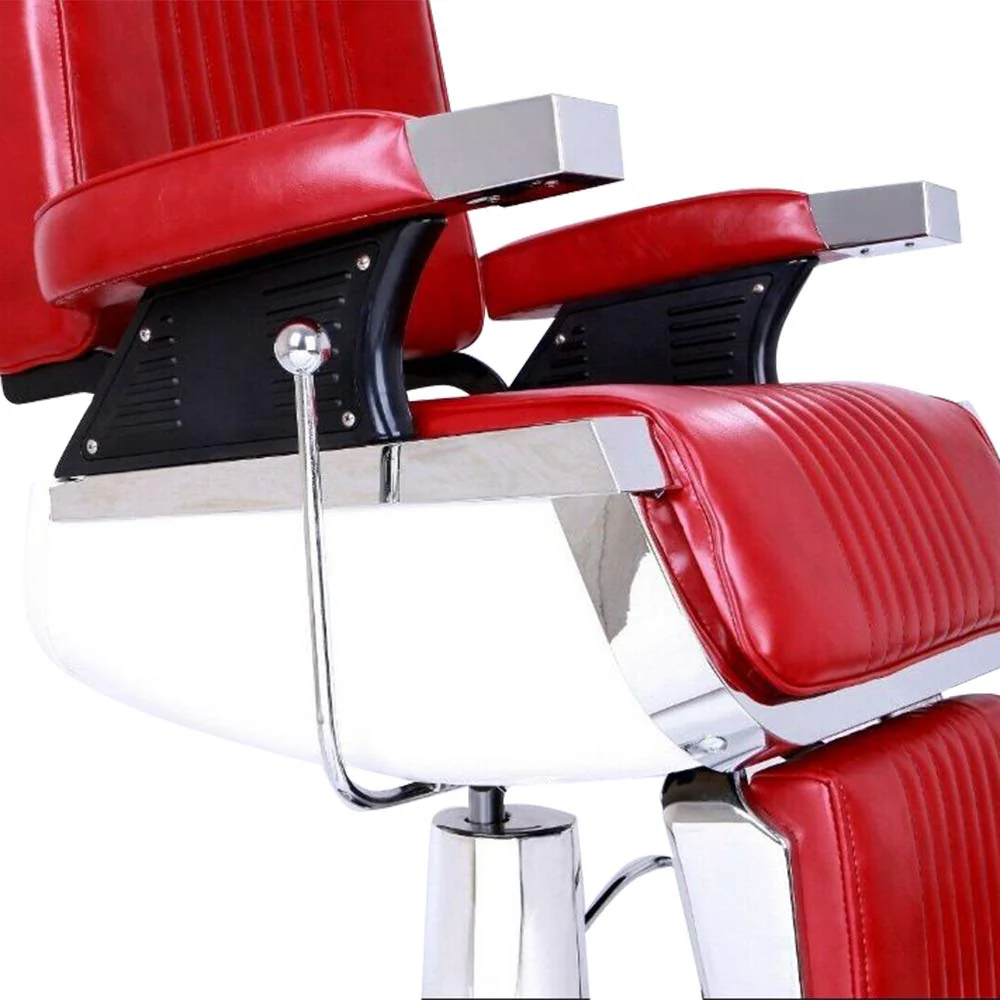 OmySalon PH773 Professional Heavy Duty Hydraulic Reclining Barber Chair - Image 15