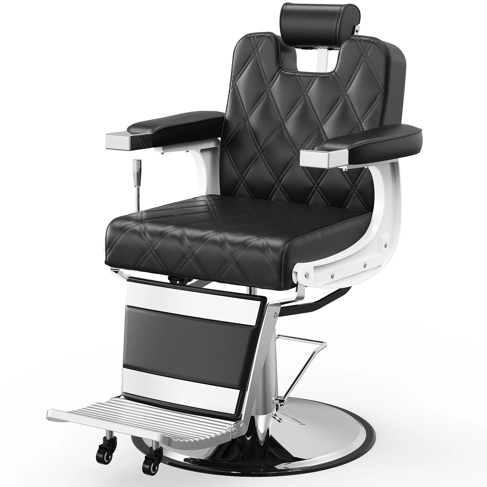 OmySalon BC1401 Modern Style Heavy Duty Hydraulic Recline Barber Chair - Image 12