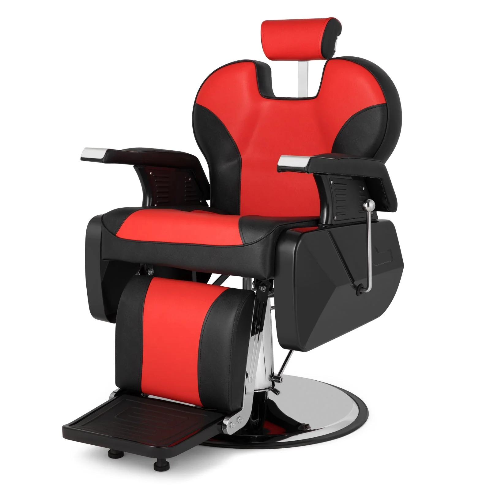 OmySalon BC1202 Classical Style Heavy Duty Hydraulic Reclining Barber Chair - Image 18