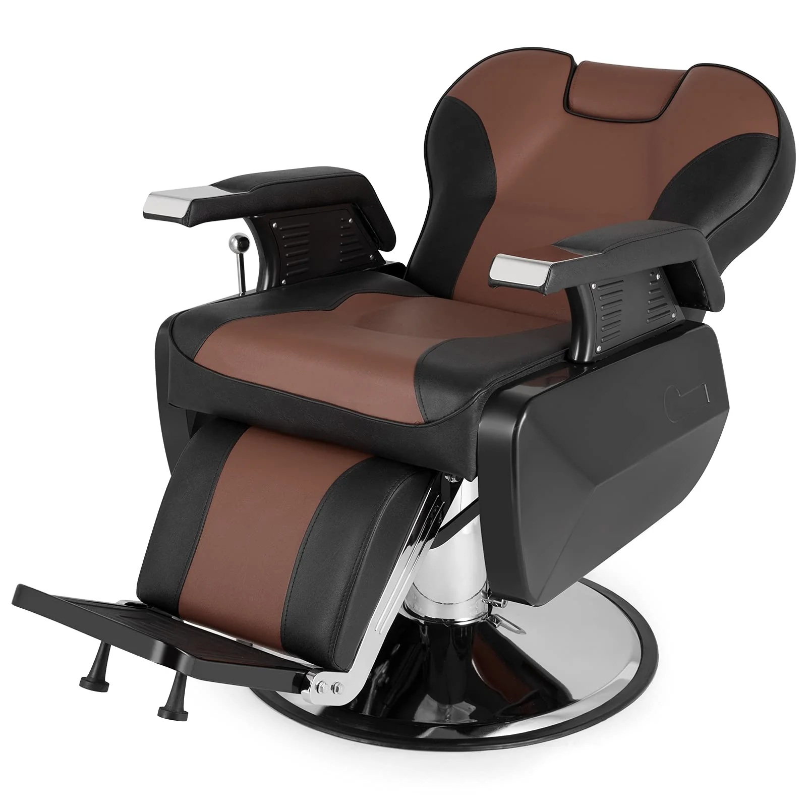OmySalon BC1202 Classical Style Heavy Duty Hydraulic Reclining Barber Chair - Image 23