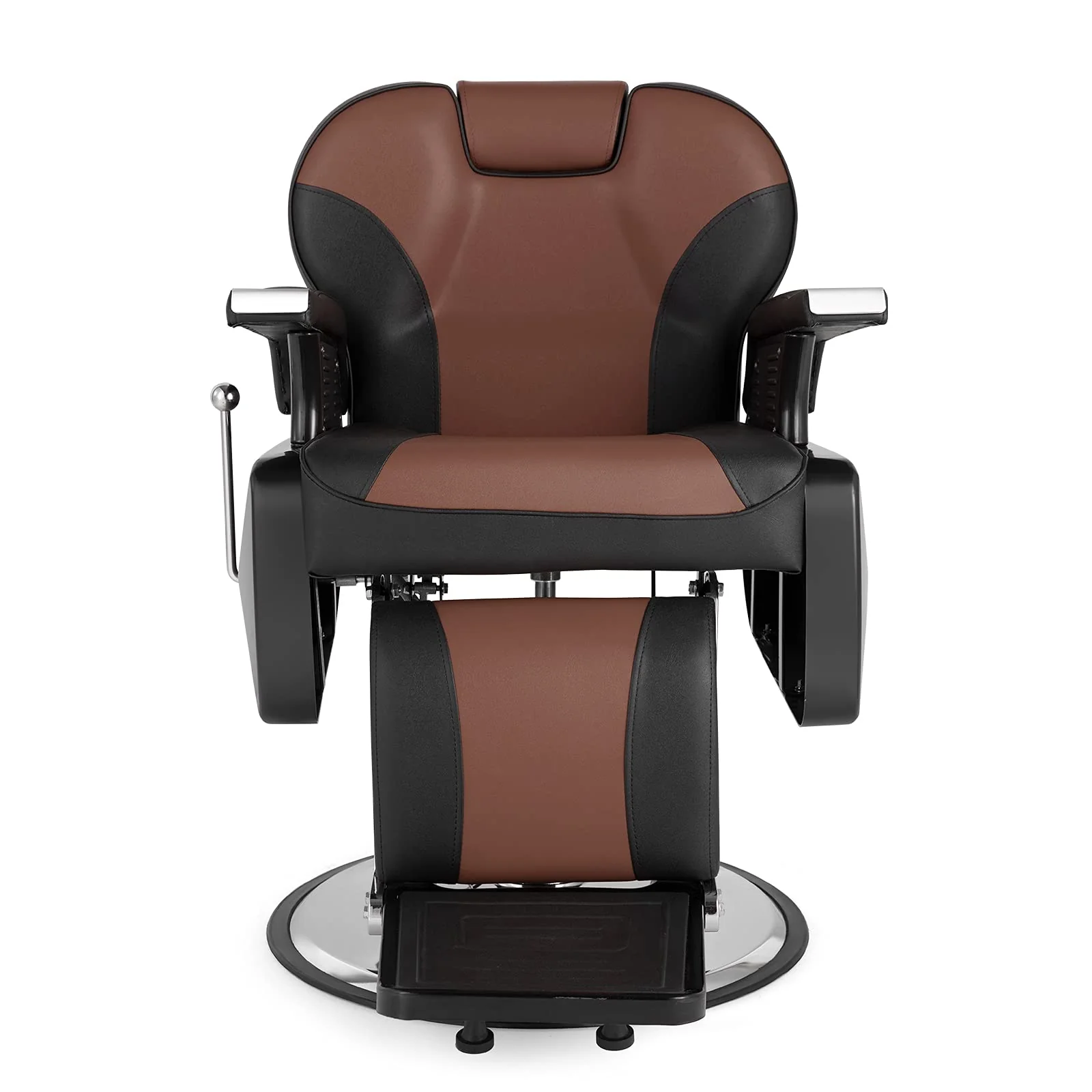 OmySalon BC1202 Classical Style Heavy Duty Hydraulic Reclining Barber Chair - Image 26