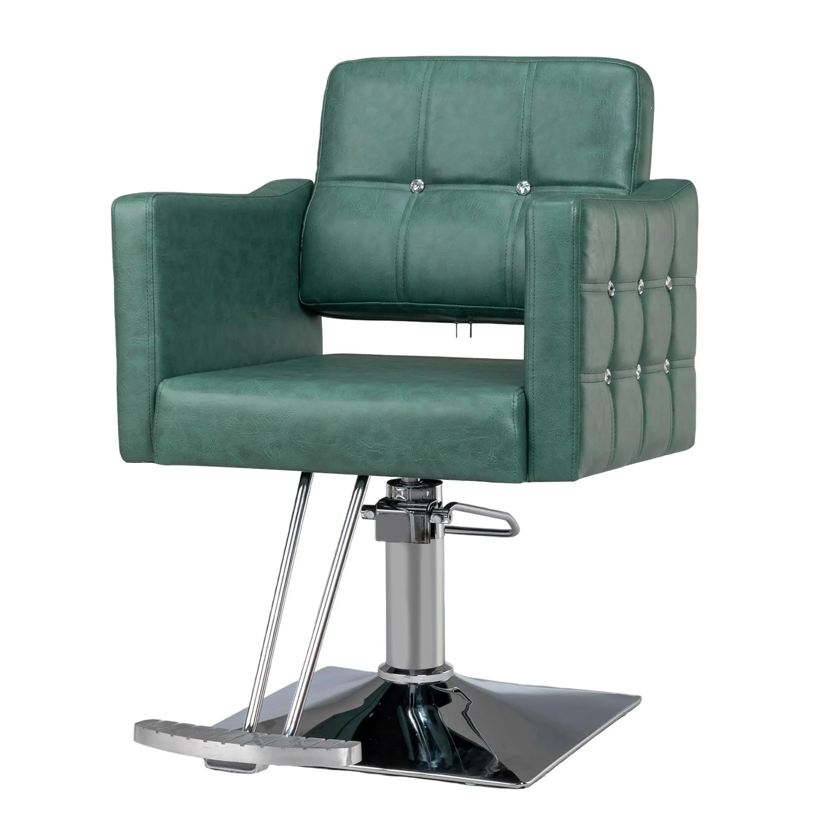 OmySalon SC1701 Heavy Duty Hydraulic Hair Stylist Salon Chair w/Diamond Accents - Image 19