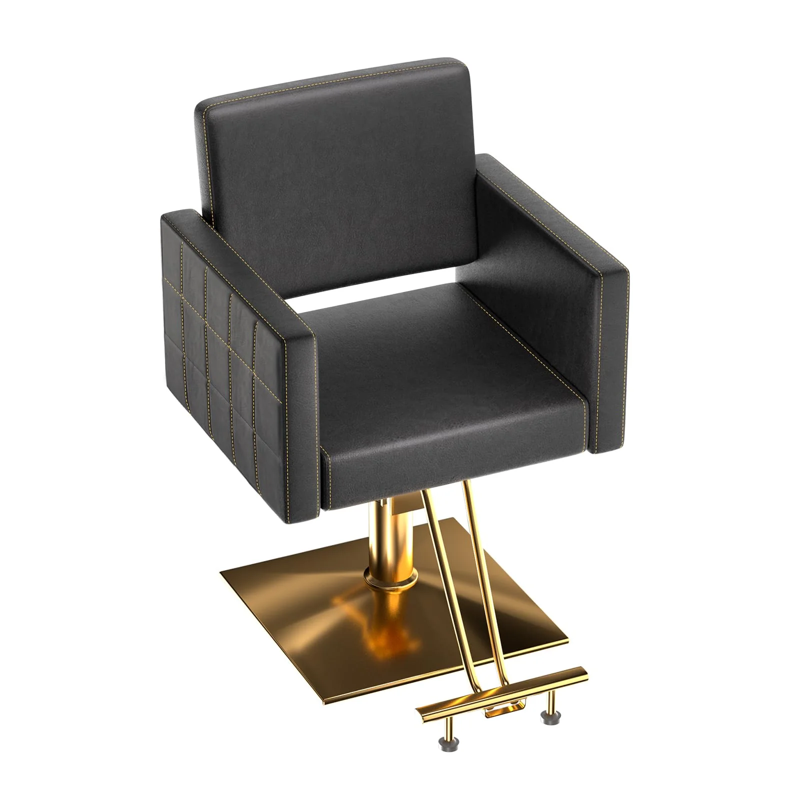 OmySalon SC2001 Heavy Duty Hydraulic Wide Seat Hair Stylist Salon Chair - Image 26