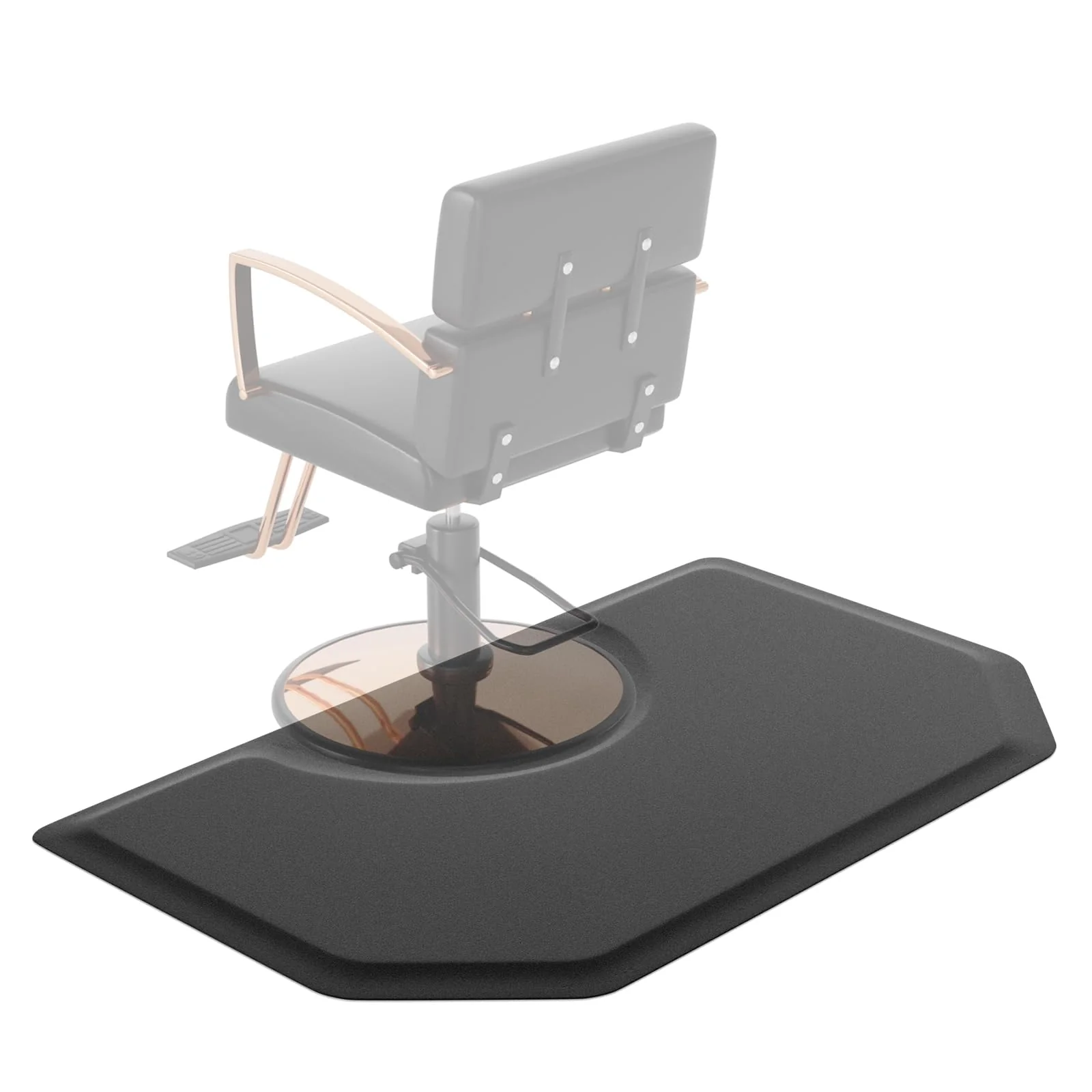 OmySalon Hexagon Salon Anti Fatigue Mat for Round Base Styling Chair 3'x4' 3'x5' 5/8in 7/8in Thick - Image 10