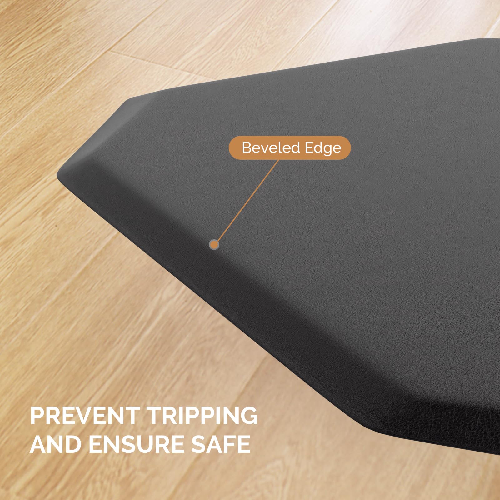 OmySalon Hexagon Salon Anti Fatigue Mat for Round Base Styling Chair 3'x4' 3'x5' 5/8in 7/8in Thick - Image 8