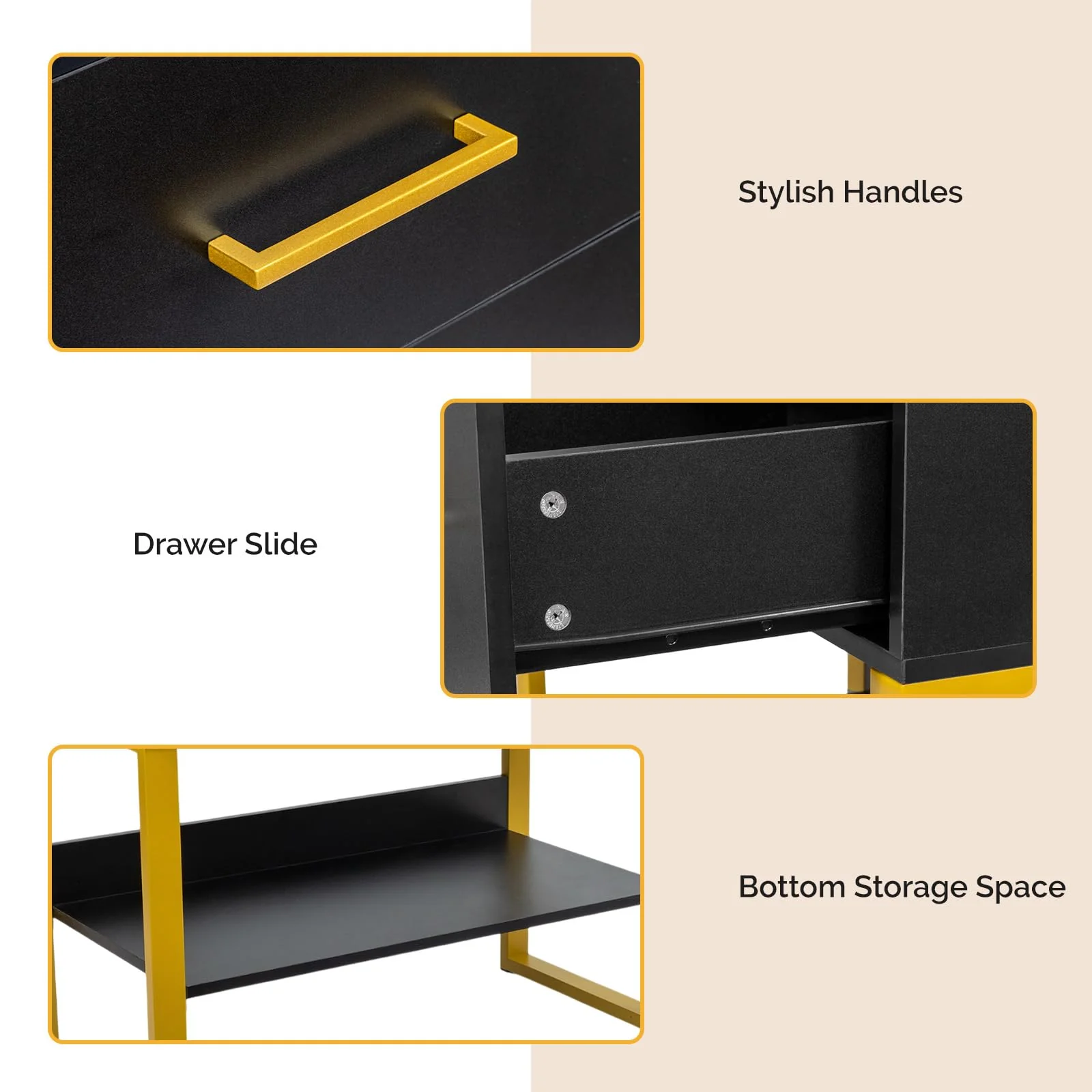 OmySalon HSCOC Salon Styling Storage Station w/2 Drawers 1 Cabinet 1 Open Shelf 3 Hair Dryer Holders - Image 11