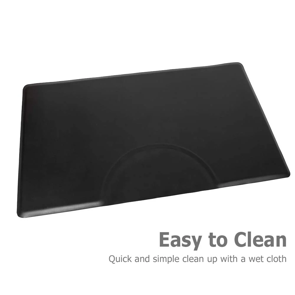 OmySalon 3' x 5' Salon Anti Fatigue Mat Rectangle Barber Mat for Hair Stylist - Image 7
