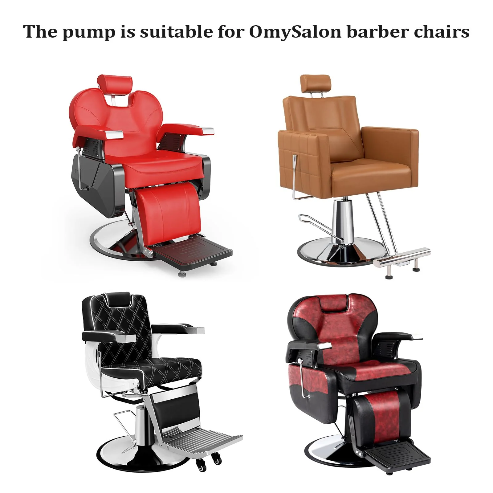 OmySalon Modern Classic Barber Chair Parts - Image 6