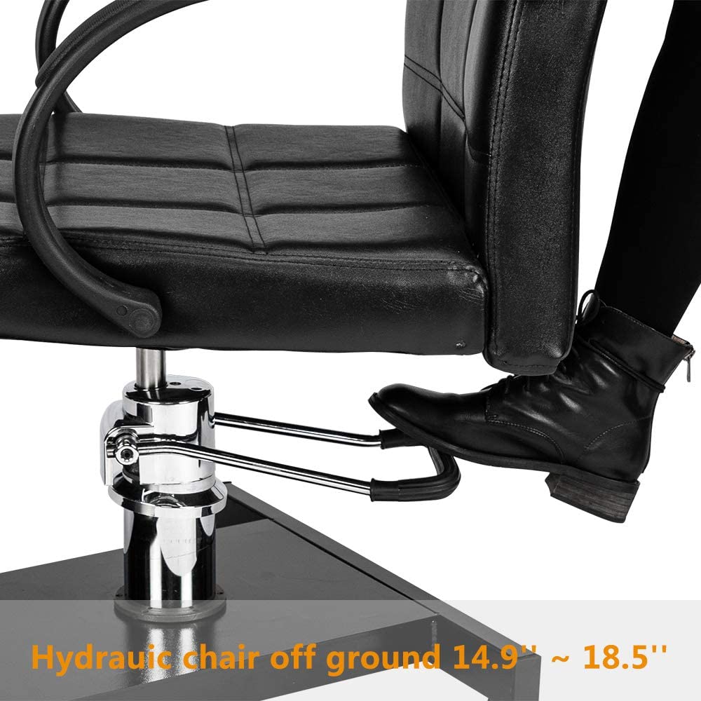 OmySalon PC-B Foot Massage Pedicure Unit with Height Adjustable Hydraulic Chair & Retractable Foot Rest - Image 6