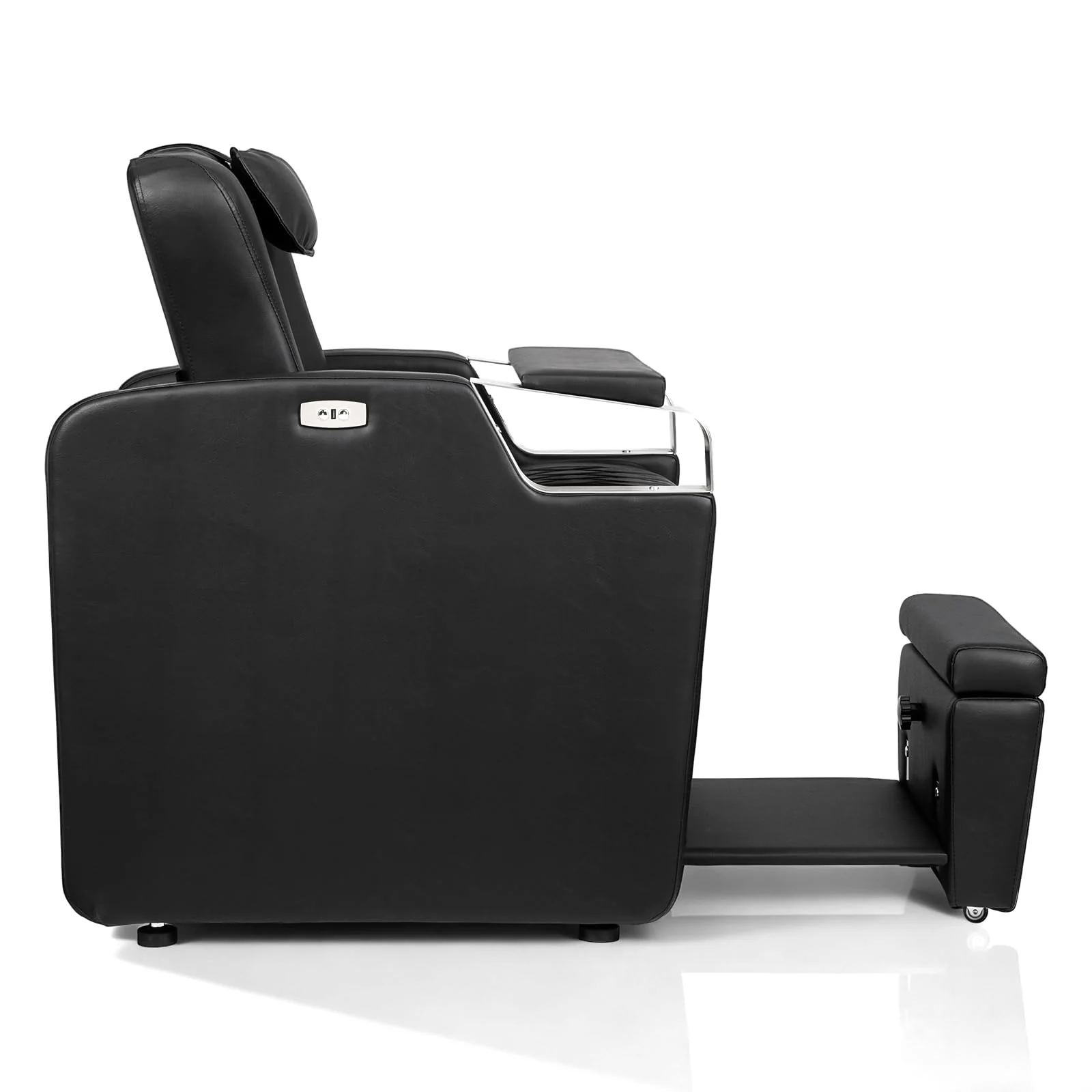 OmySalon PCE-WRS Electric Pedicure Chair with Adjustable Backrest & Movable Hand Pillow & Hidden Storage Platform - Image 8
