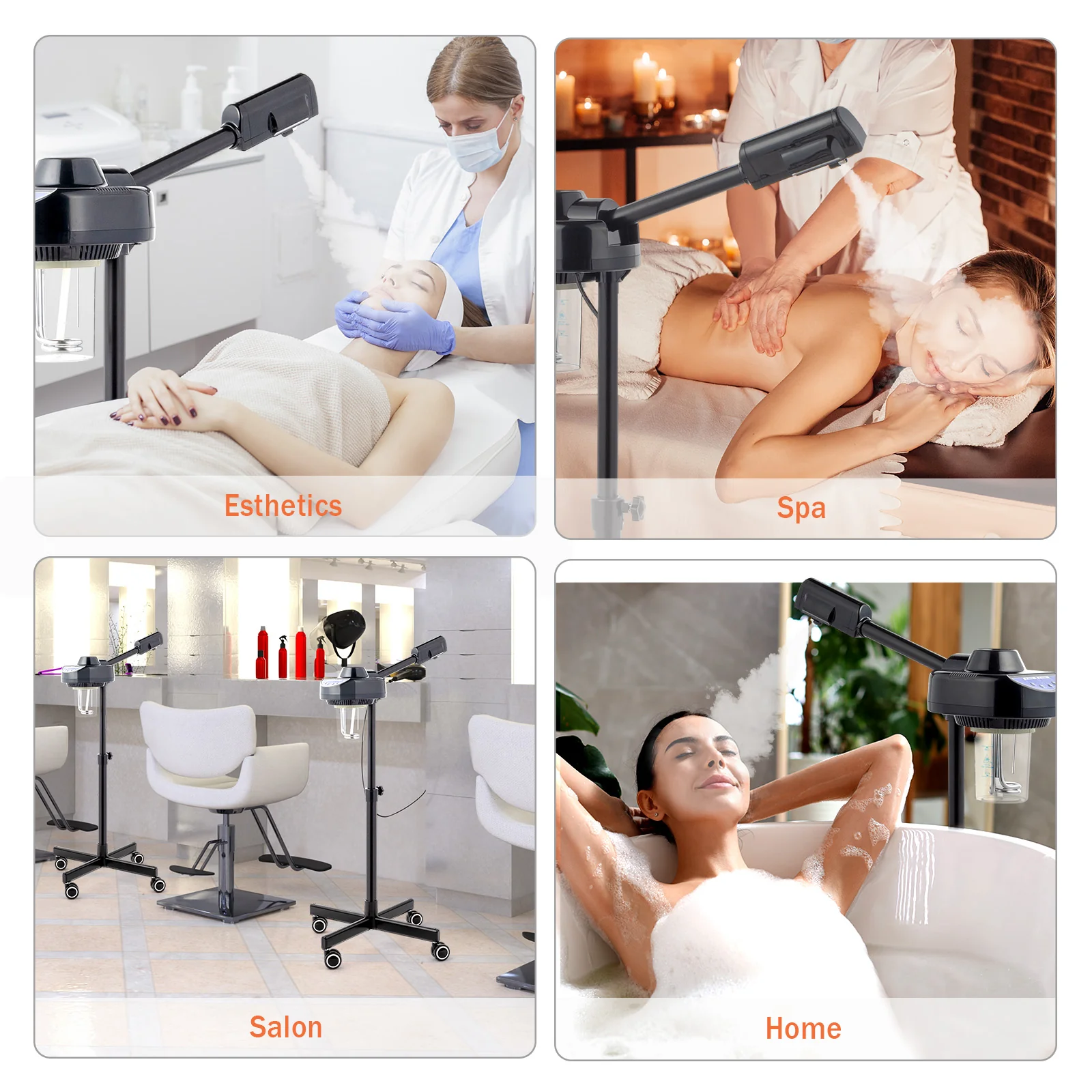 OmySalon Professional Esthetician Facial Steamer with Hot Ozone Mist - Image 7