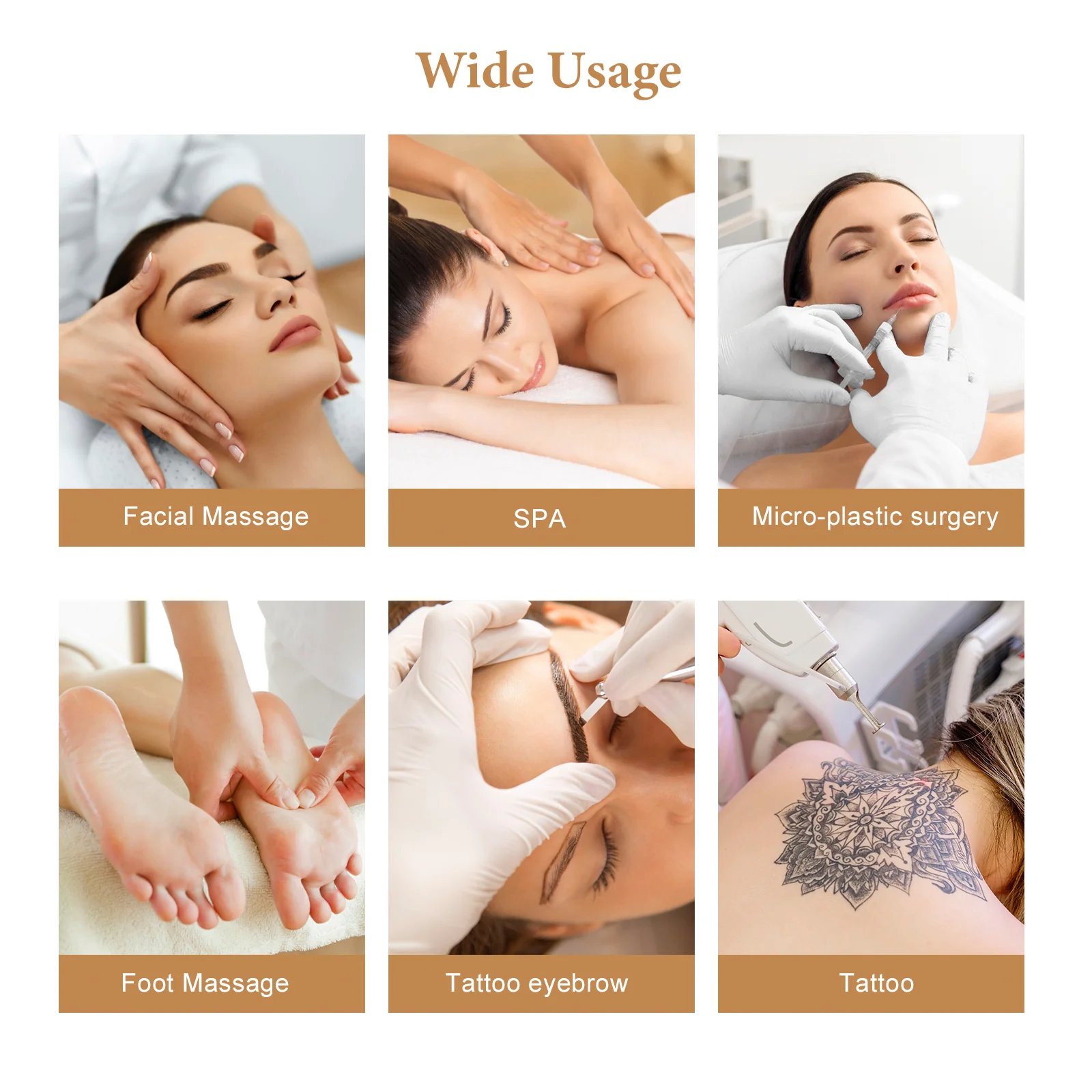 OmySalon SBWP 73in 360 Degree Rotating Hydraulic Height Adjustable Facial Massage Bed - Image 11