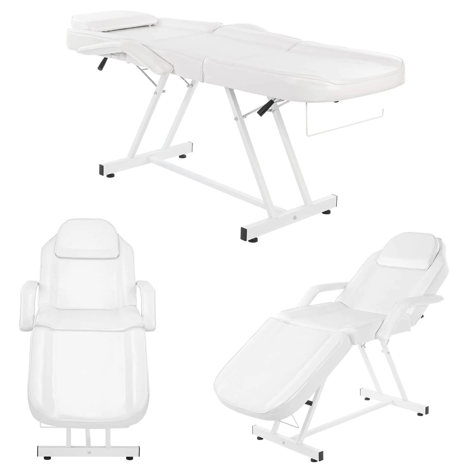 OmySalon SBWS 73in Adjustable Facial Massage Bed w/Hydraulic Rotating Stool - Image 16