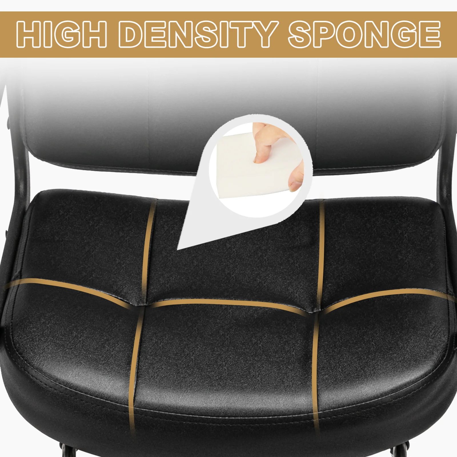 OmySalon SC04 Hydraulic Hair 360-Degree Swivel Stylist Salon Chair - Image 3