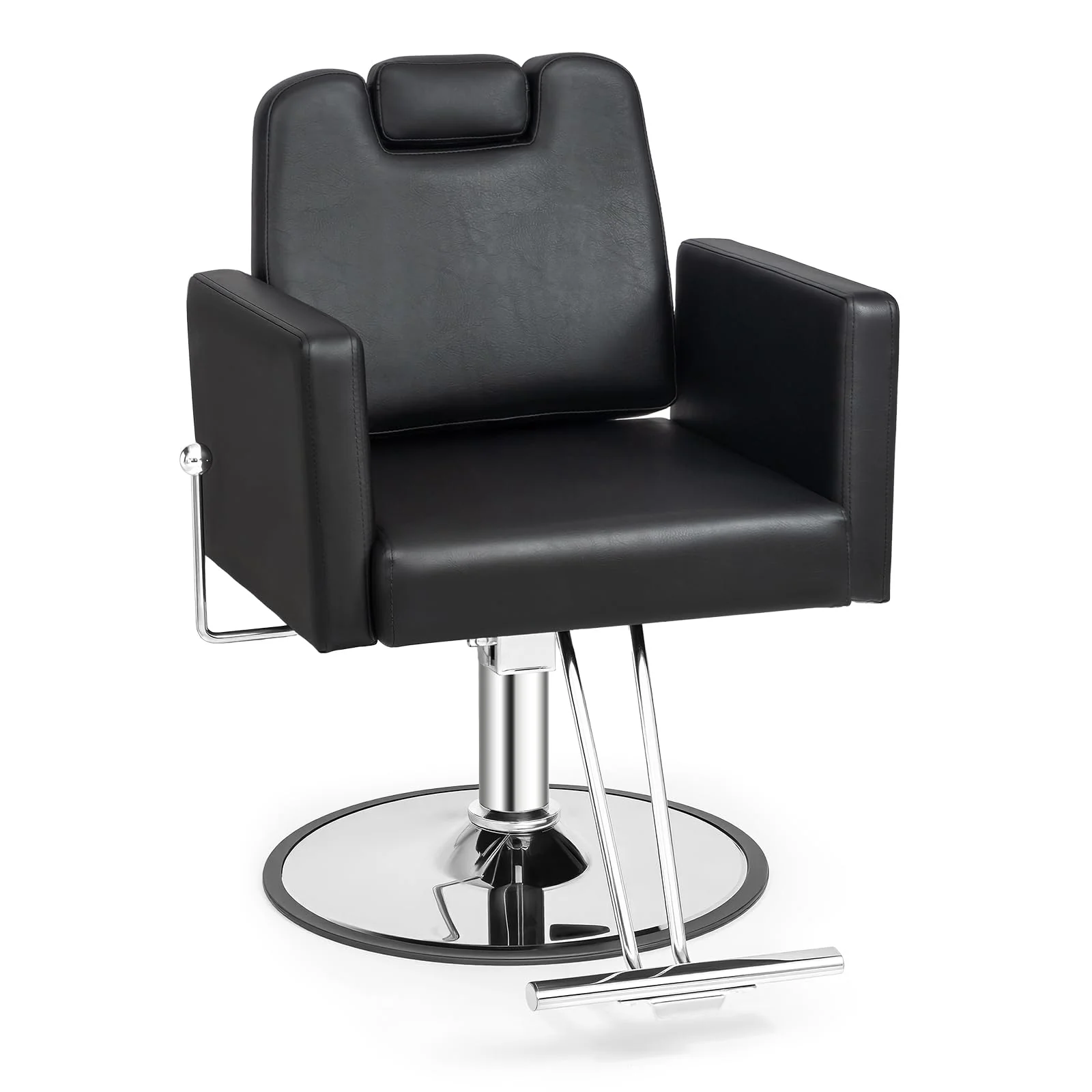 OmySalon SC2311 All Purpose 360° Swivel Hydraulic Reclining Salon Chair w/Headrest - Image 9