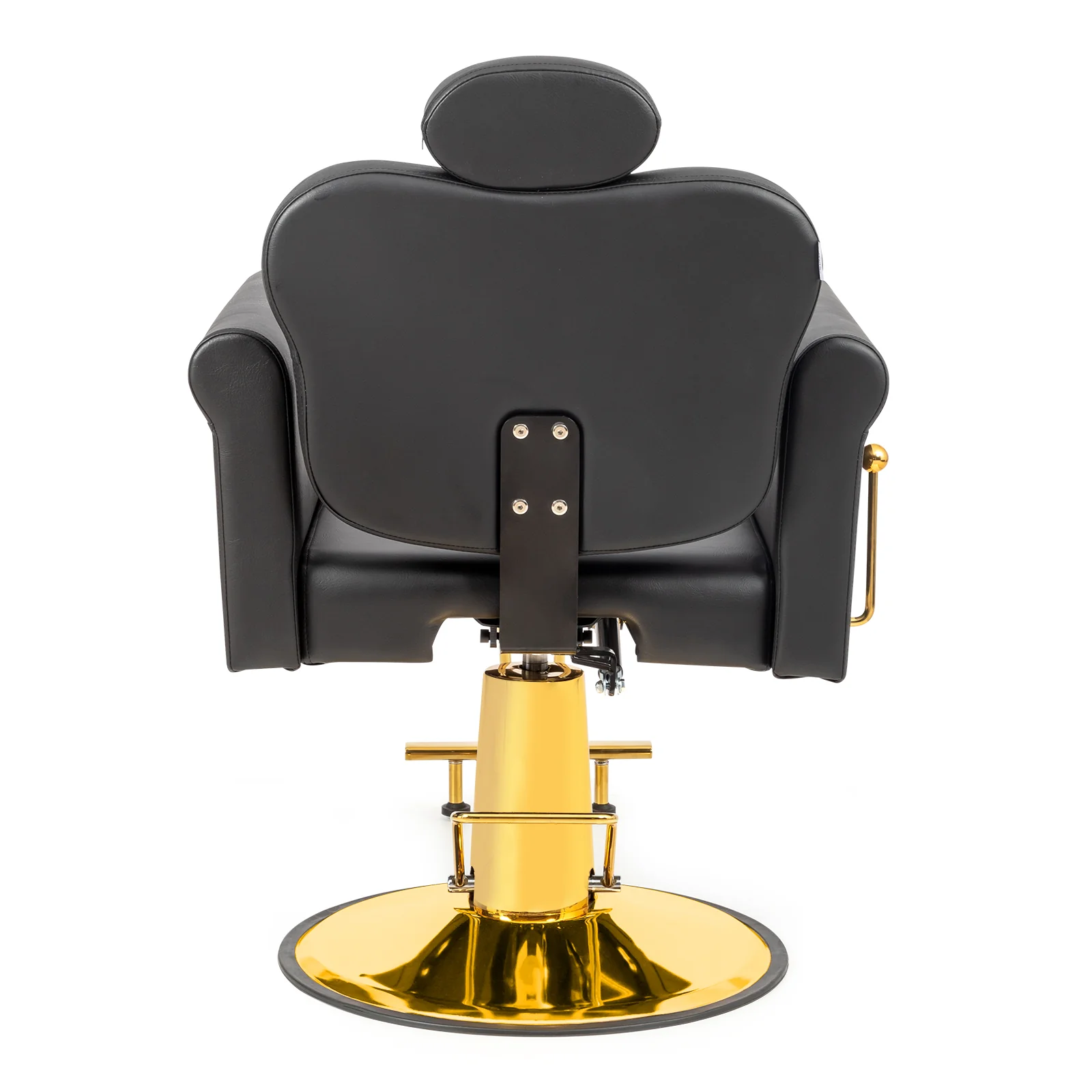 OmySalon SC2711 All Purpose Heavy Duty Hydraulic Reclining Hair Stylist Salon Chair w/Headrest and Button Tufting Curved Backrest - Image 13