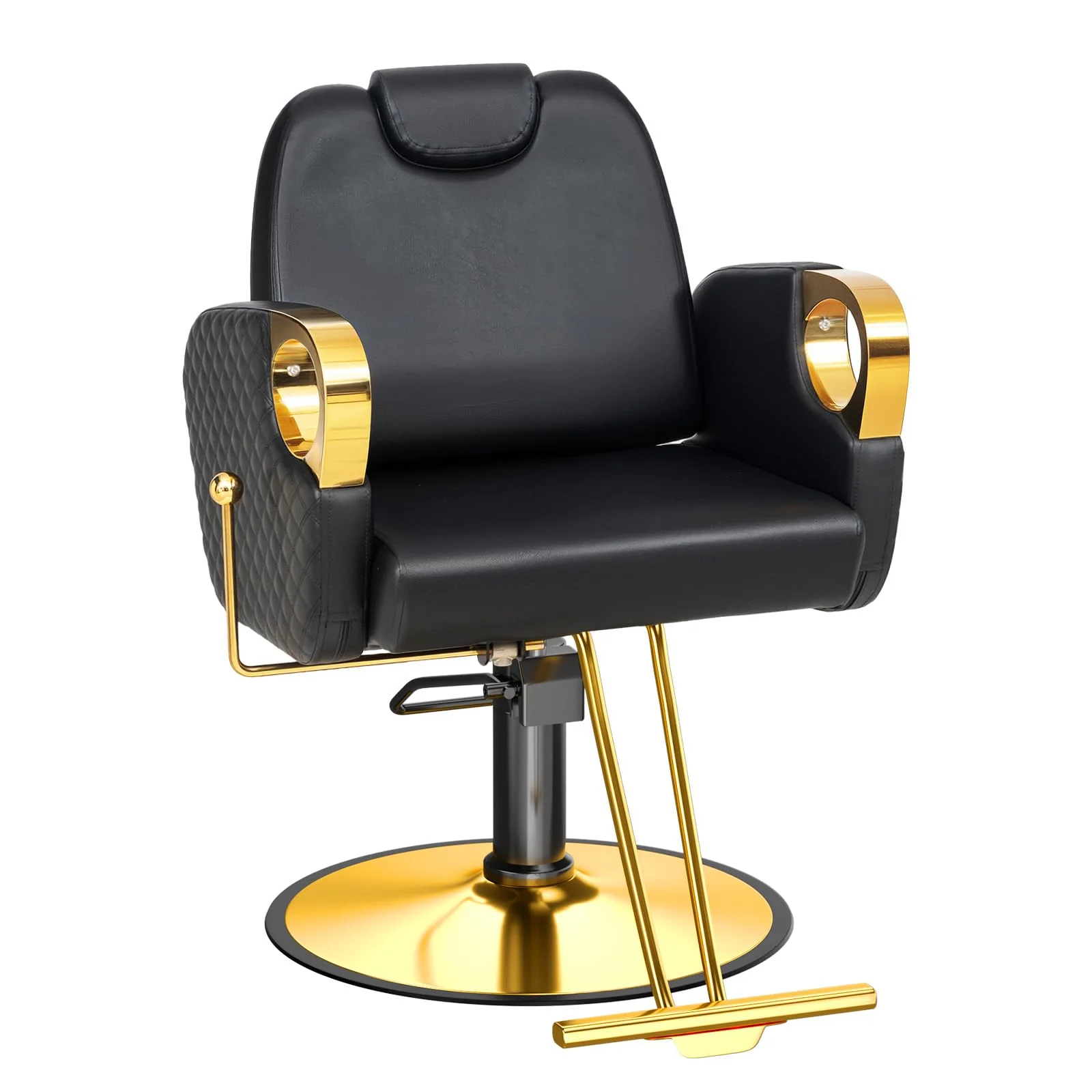 OmySalon SC3601 All Purpose Heavy Duty Hydraulic Reclining Salon Chair w/Headrest - Image 10