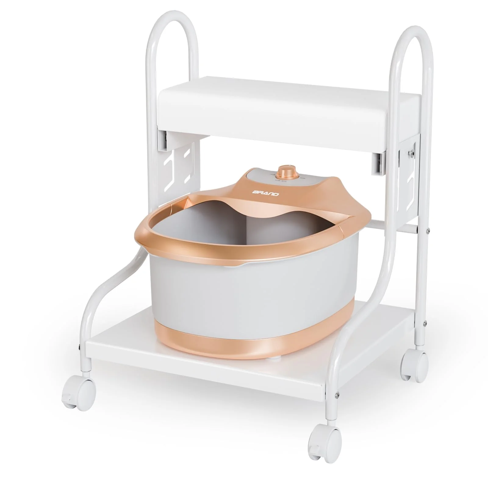 OmySalon SFBC Portable Adjustable Height Pedicure Foot Bath Trolley Cart - Image 10