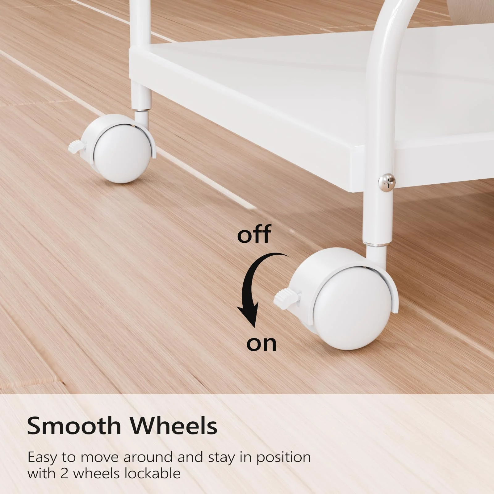 OmySalon SFBCM Portable Foot Bath Pedicure Trolley Cart with Foldable Board - Image 14