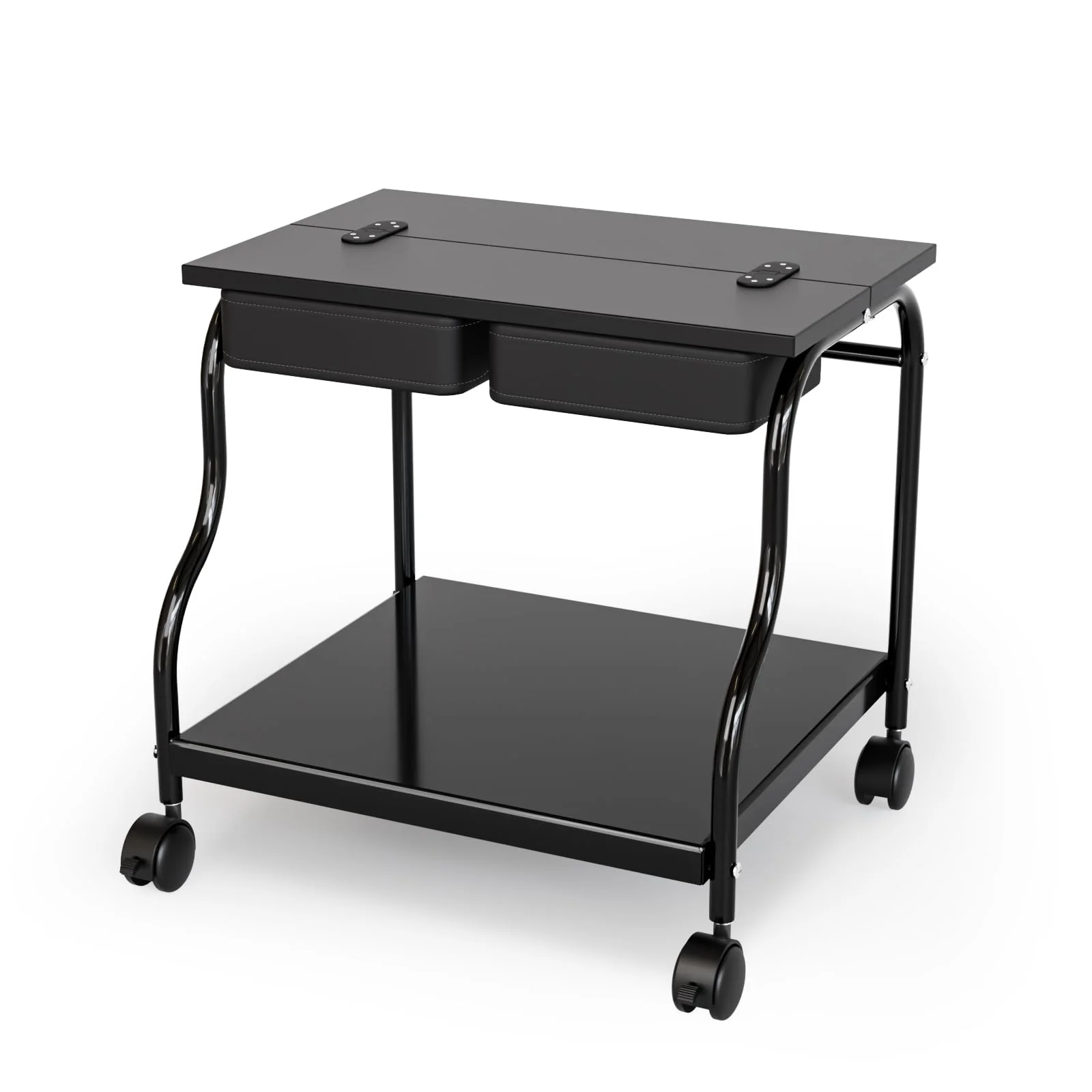OmySalon SFBCM Portable Foot Bath Pedicure Trolley Cart with Foldable Board - Image 8