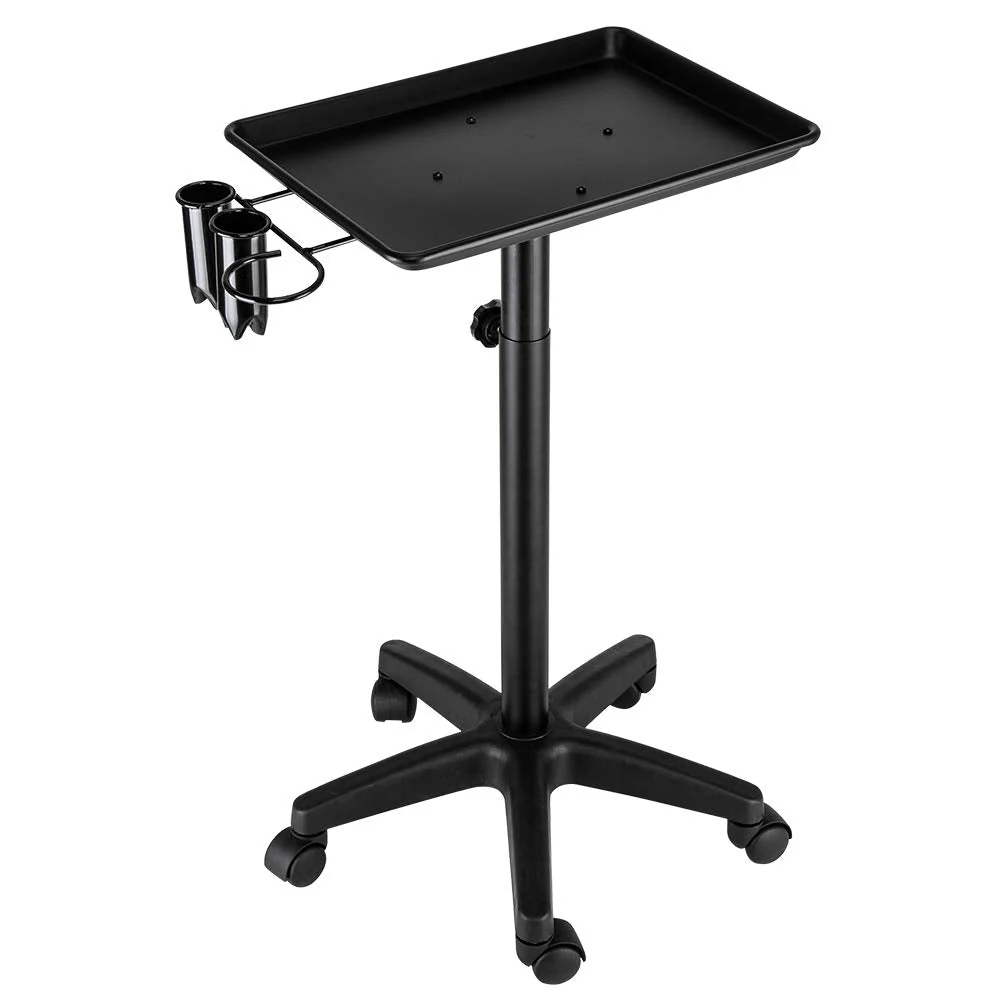 OmySalon ST Height Adjustable Rolling Salon Tray Trolley Cart on Wheels - Image 10
