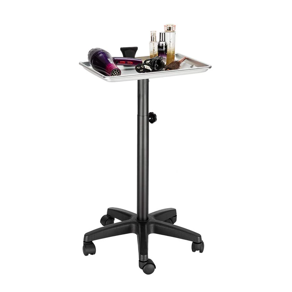 OmySalon ST Height Adjustable Rolling Salon Tray Trolley Cart on Wheels - Image 8