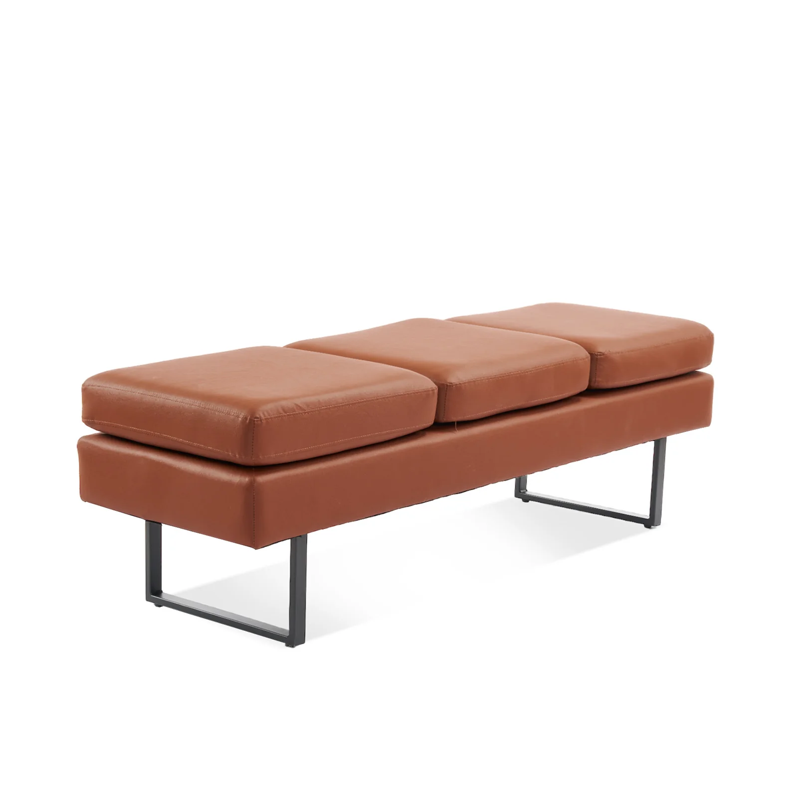 OmySalon WB Modern Reception Waiting Room Bench Chair with Thickened Iron Leg for Beauty Barber Salon SPA Office - Image 18