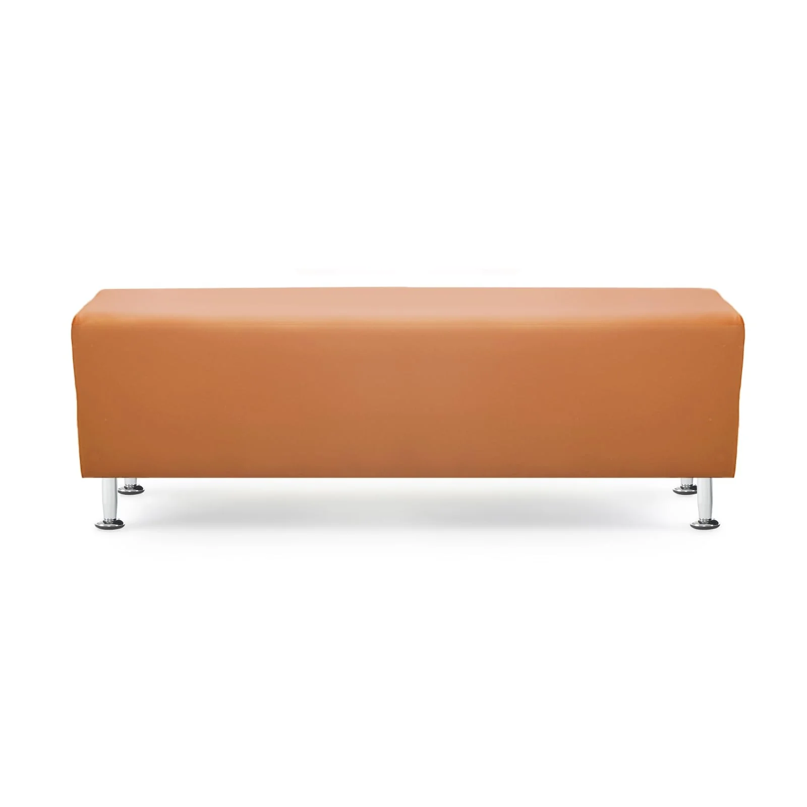 OmySalon WRB1401 53.9in Faux Leather Waiting Room Reception Bench Chair for Beauty Barber Salon SPA Office Small Space - Image 13