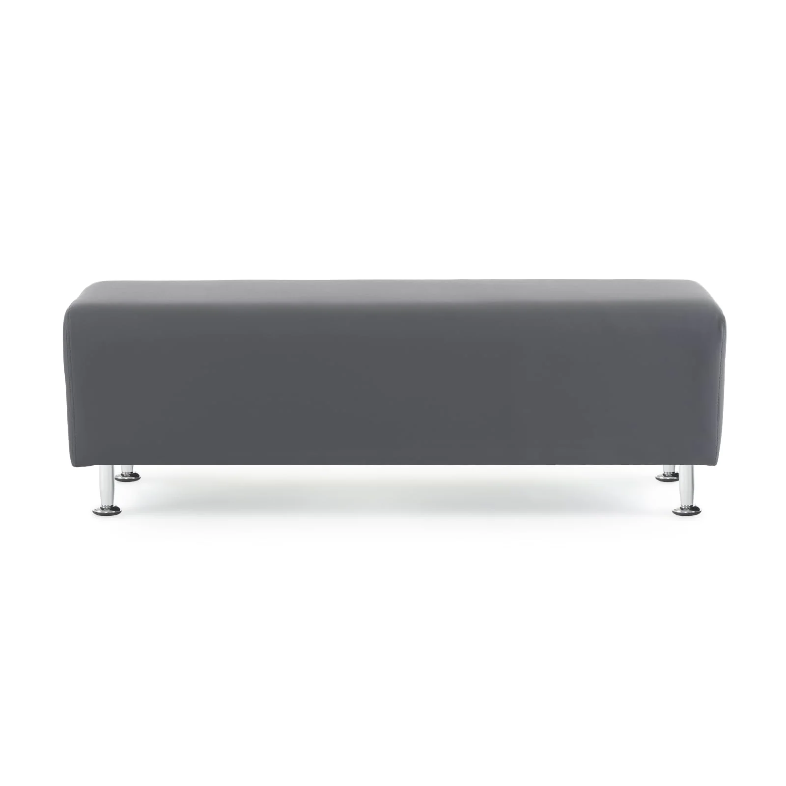 OmySalon WRB1401 53.9in Faux Leather Waiting Room Reception Bench Chair for Beauty Barber Salon SPA Office Small Space - Image 20