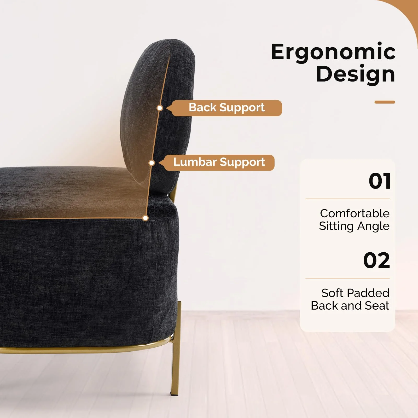 OmySalon WRB1801 55.1in Faux Leather Upholstered Waiting Room Reception Bench Chair with Backrest - Image 29