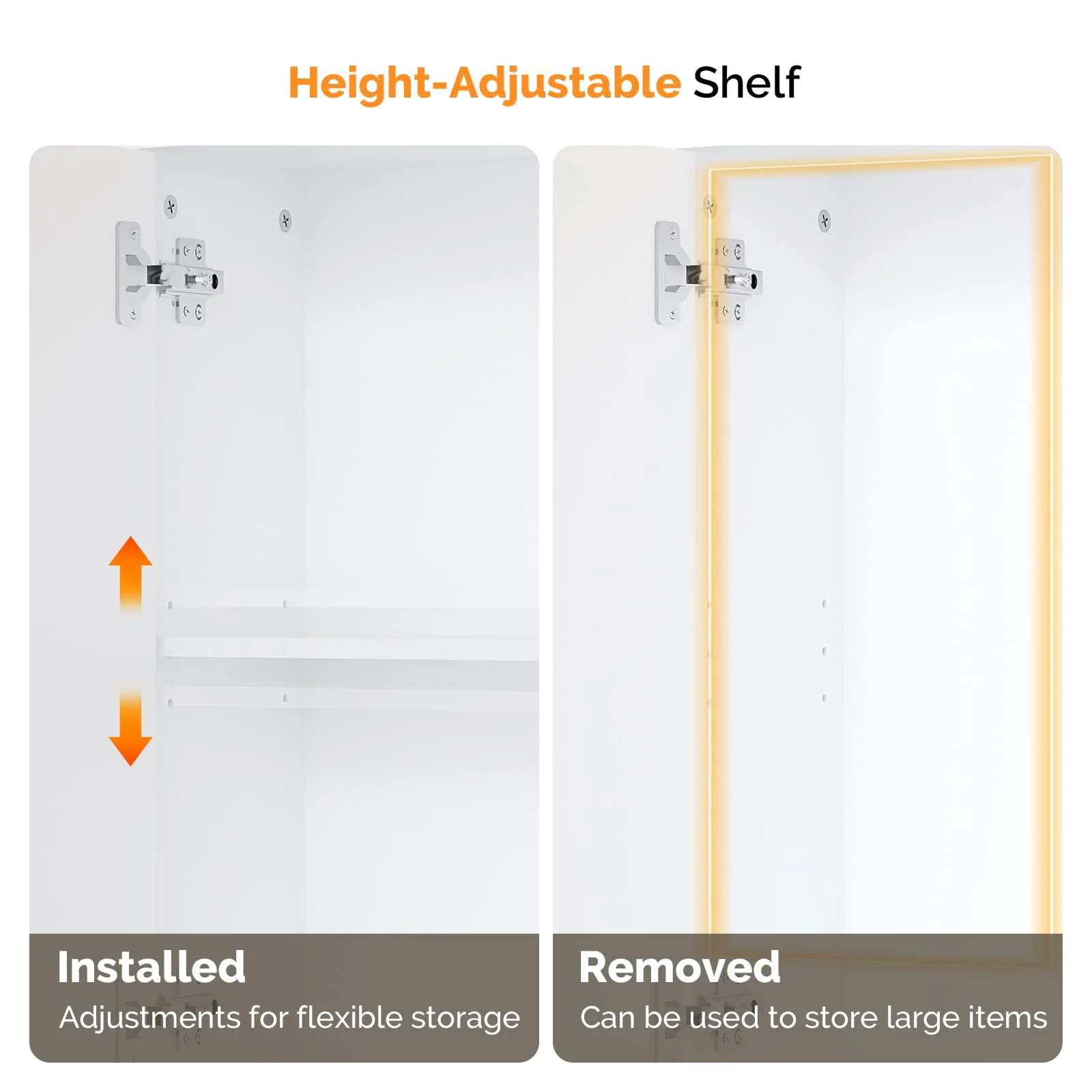 OmySalon WSCR Wall Mounted Hair Color Organizer Rack Cabinet Station - Image 19