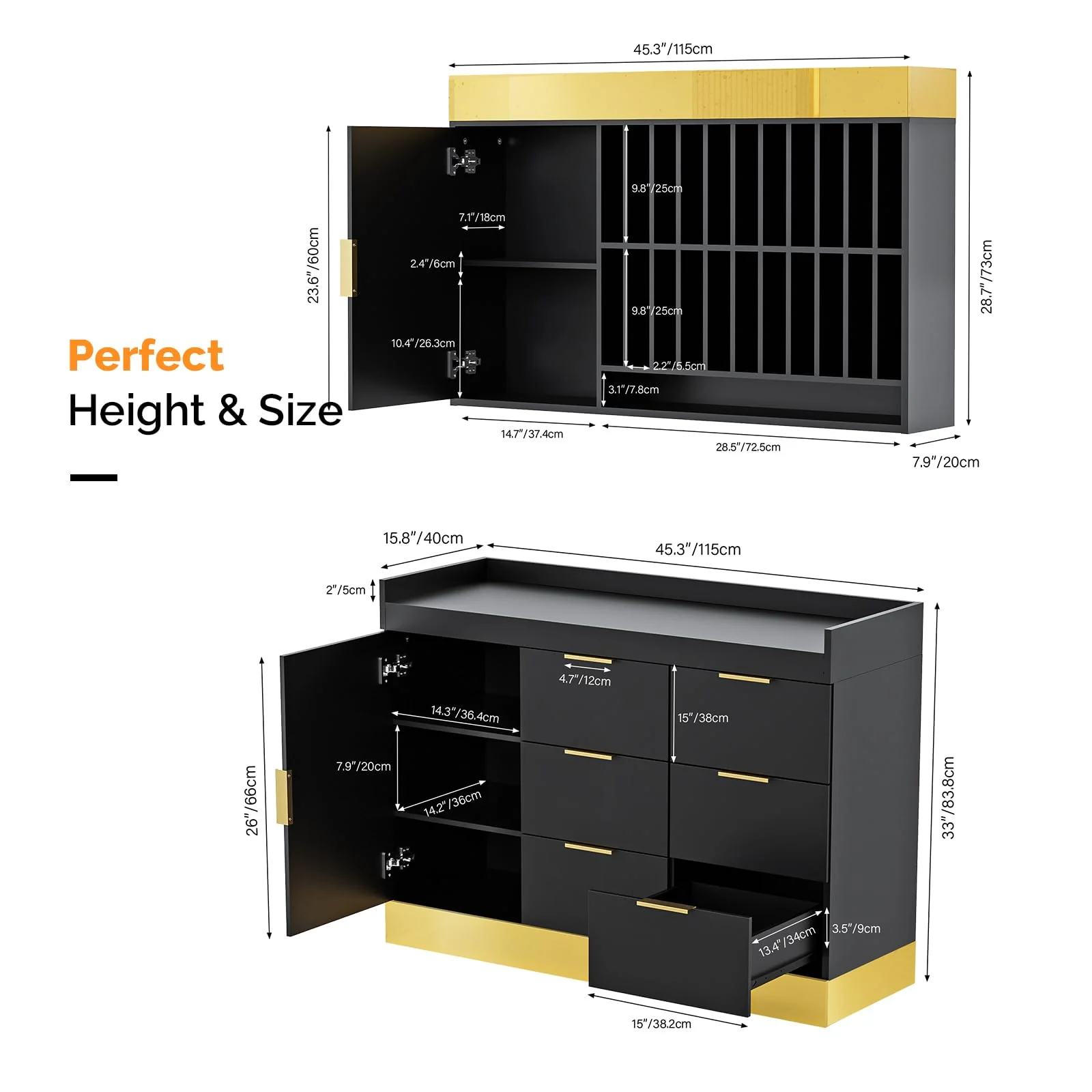 OmySalon WSCR Wall Mounted Hair Color Organizer Rack Cabinet Station - Image 4
